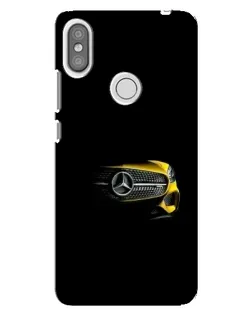 Чехол для Xiaomi Redmi S2 с картинкой «Mercedes — ретро стиль»