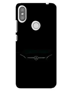 Чехол для Xiaomi Redmi S2 с картинкой «Mercedes Stealth Look»