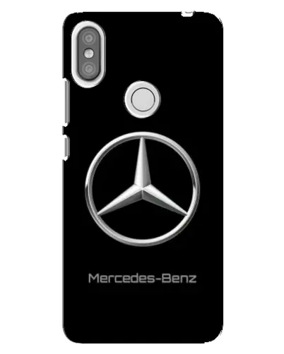 Чехол для Xiaomi Redmi S2 с картинкой «Mercedes Silver Logo»