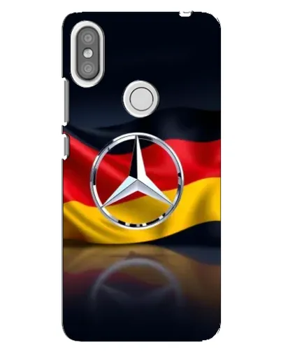 Чехол для Xiaomi Redmi S2 с картинкой «Mercedes — флаг Германии»