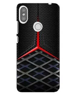 Чехол для Xiaomi Redmi S2 с картинкой «Mercedes Carbon Grid»