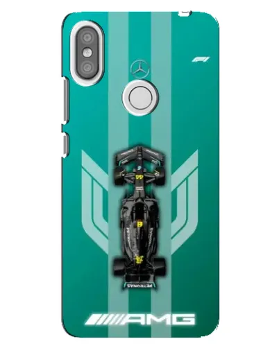 Чехол для Xiaomi Redmi S2 с картинкой «Mercedes AMG Petronas»