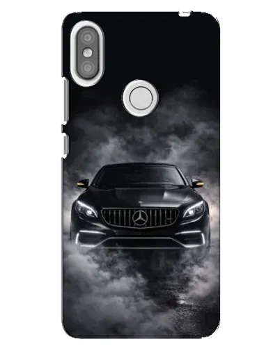 Чехол для Xiaomi Redmi S2 с картинкой «Mercedes в дыму»