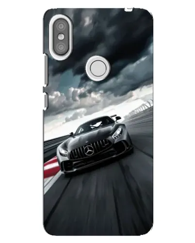 Чехол для Xiaomi Redmi S2 с картинкой «Гоночный Mercedes AMG»
