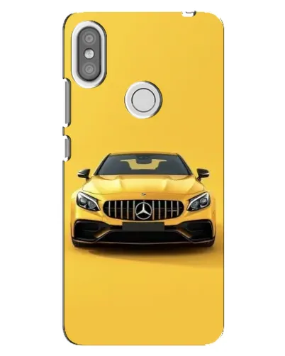 Чехол для Xiaomi Redmi S2 с картинкой «Желтый Mercedes GT»