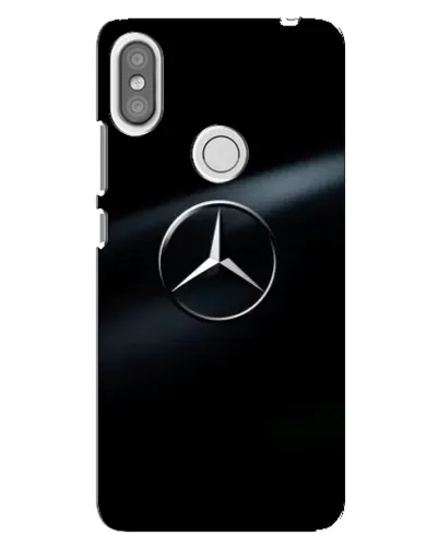 Чехол для Xiaomi Redmi S2 с картинкой «Mercedes на металле»