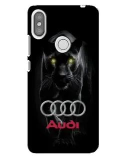 Чехол для Xiaomi Redmi S2 с картинкой «Пантера и Audi»