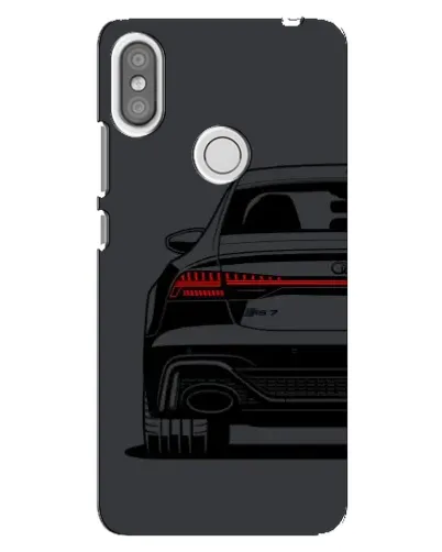 Чехол для Xiaomi Redmi S2 с картинкой «Задняя часть Audi — арт»