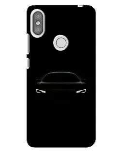 Чехол для Xiaomi Redmi S2 с картинкой «Взгляд Audi в темноте»