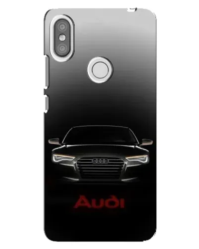 Чехол для Xiaomi Redmi S2 с картинкой «Audi — градиентный контур»