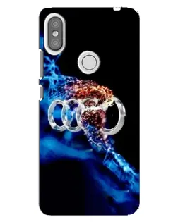 Чехол для Xiaomi Redmi S2 с картинкой «Энергия лого Audi»
