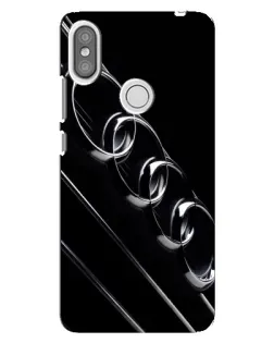 Чехол для Xiaomi Redmi S2 с картинкой «Audi — абстрактные кольца»