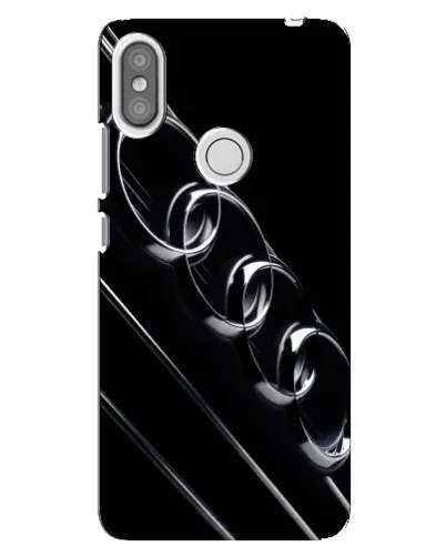 Чехол для Xiaomi Redmi S2 с картинкой «Audi — абстрактные кольца»
