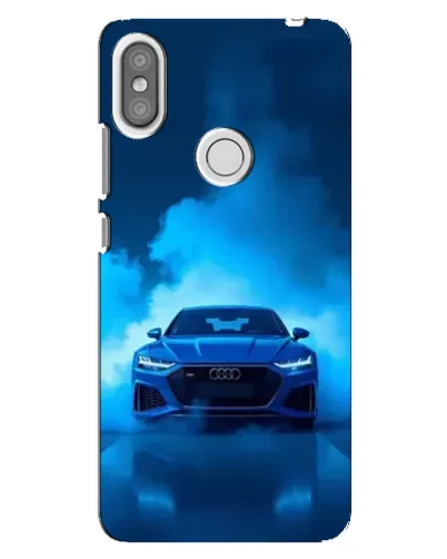 Чехол для Xiaomi Redmi S2 с картинкой «Audi — голубая энергия»