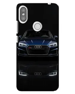 Чехол для Xiaomi Redmi S2 с картинкой «Audi — ночное отражение»
