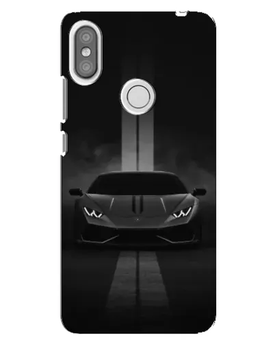 Чехол для Xiaomi Redmi S2 с картинкой «Lamborghini симметрия дорог»