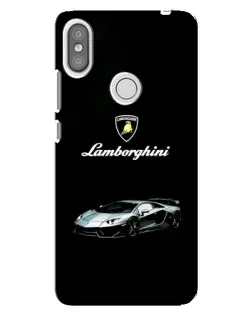 Чехол для Xiaomi Redmi S2 с картинкой «Логотип Lamborghini классика»