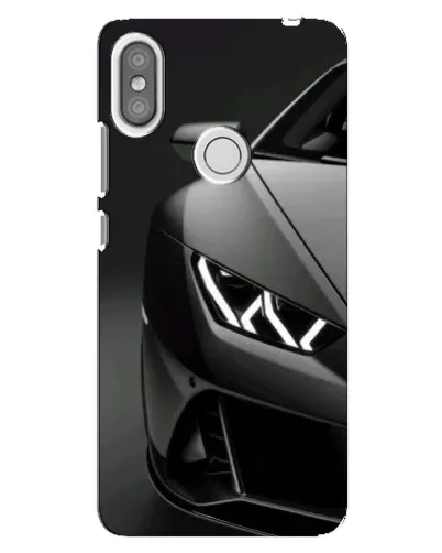 Чехол для Xiaomi Redmi S2 с картинкой «Lamborghini фары детализация»