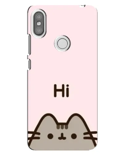 Чехол для Xiaomi Redmi S2 с картинкой «Пушин говорит Hi»