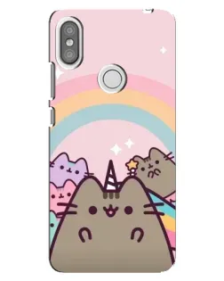 Чехол для Xiaomi Redmi S2 с картинкой «Единорог Pusheen»