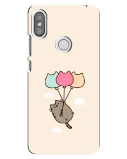 Чохол для Xiaomi Redmi S2 з картинкою «Пушин на кульках»