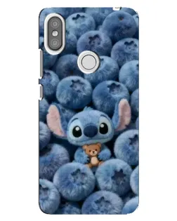 Чехол для Xiaomi Redmi S2 с картинкой «Стич и голубика»