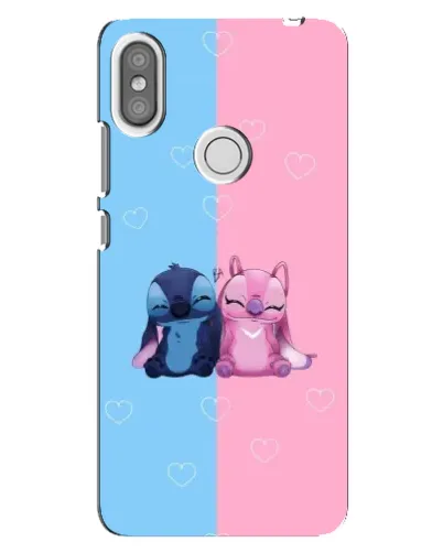 Чехол для Xiaomi Redmi S2 с картинкой «Stitch и Angel Love»