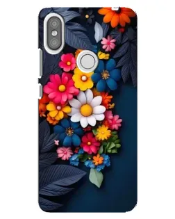 Чохол для Xiaomi Redmi S2 з картинкою «Квіткова феєрія»
