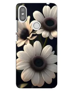 Чохол для Xiaomi Redmi S2 з картинкою «Білі маргаритки макро»