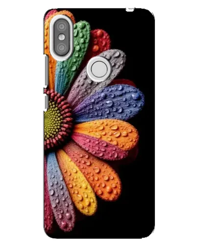 Чехол для Xiaomi Redmi S2 с картинкой «Радужный цветок»
