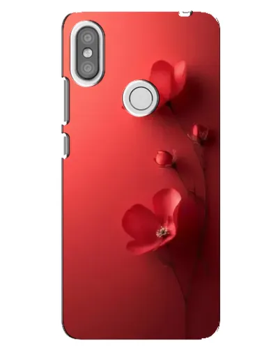 Чехол для Xiaomi Redmi S2 с картинкой «Маковые соцветия»