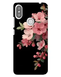 Чохол для Xiaomi Redmi S2 з картинкою «Рожева гілка сакури»