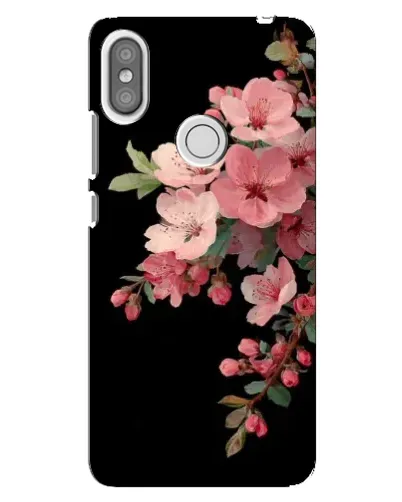 Чехол для Xiaomi Redmi S2 с картинкой «Розовая ветка сакуры»
