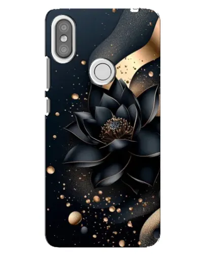 Чехол для Xiaomi Redmi S2 с картинкой «Черный лотос»