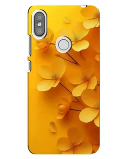 Чохол для Xiaomi Redmi S2 з картинкою «Золоті пелюстки»