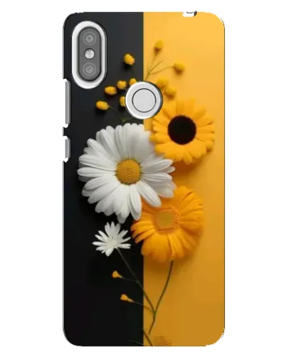 Чехол для Xiaomi Redmi S2 с картинкой «Подсолнух и ромашка»