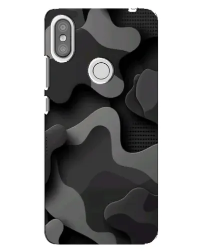 Чехол для Xiaomi Redmi S2 с картинкой «Темный абстрактный камуфляж»