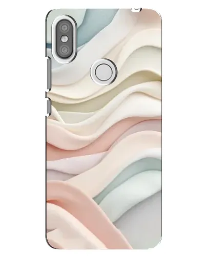 Чехол для Xiaomi Redmi S2 с картинкой «Пастельные нежные волны»