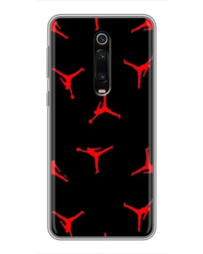 Чехол для Xiaomi Mi 9T с картинкой «Jordan Red Pattern» Чехол для Xiaomi Mi 9T с картинкой «Jordan Red Pattern»