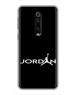 Чехол для Xiaomi Mi 9T с картинкой «Jordan White Logo»