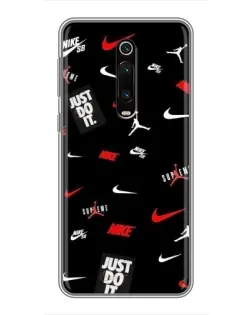 Чехол для Xiaomi Mi 9T с картинкой «Nike Mix Pattern»