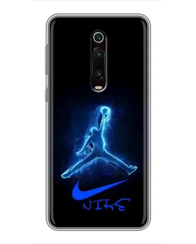 Чехол для Xiaomi Mi 9T с картинкой «Jordan Neon Blue» Чехол для Xiaomi Mi 9T с картинкой «Jordan Neon Blue»