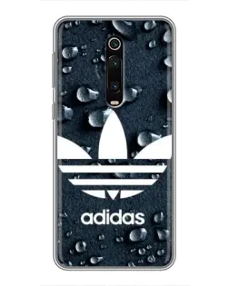 Чехол для Xiaomi Mi 9T с картинкой «Adidas Trefoil Blue»