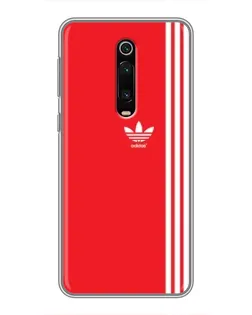 Чохол для Xiaomi Mi 9T з картинкою «Червоний мінімалізм Adidas»