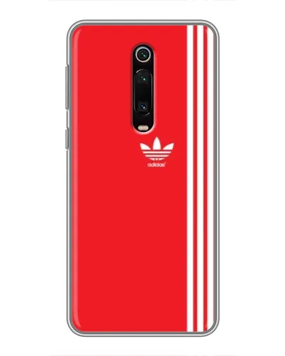 Чохол для Xiaomi Mi 9T з картинкою «Червоний мінімалізм Adidas»