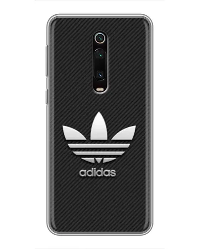 Чохол для Xiaomi Mi 9T з картинкою «Adidas Карбонова текстура»