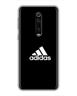 Чохол для Xiaomi Mi 9T з картинкою «Чорна класика Adidas»