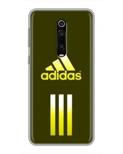 Чохол для Xiaomi Mi 9T з картинкою «Оливковий градієнт Adidas»