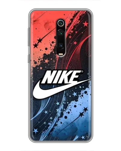 Чехол для Xiaomi Mi 9T с картинкой «Градиентный принт Найк» Чехол для Xiaomi Mi 9T с картинкой «Градиентный принт Найк»