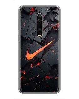 Чехол для Xiaomi Mi 9T с картинкой «Nike — эффект разломов» Чехол для Xiaomi Mi 9T с картинкой «Nike — эффект разломов»